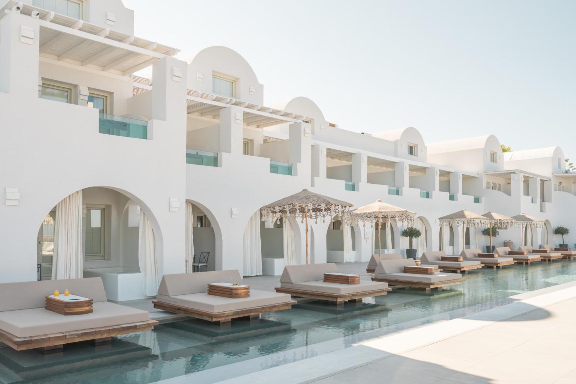 Apeiron Blue Santorini - Sustainable Adults Only 14 Plus Fira  Exterior foto