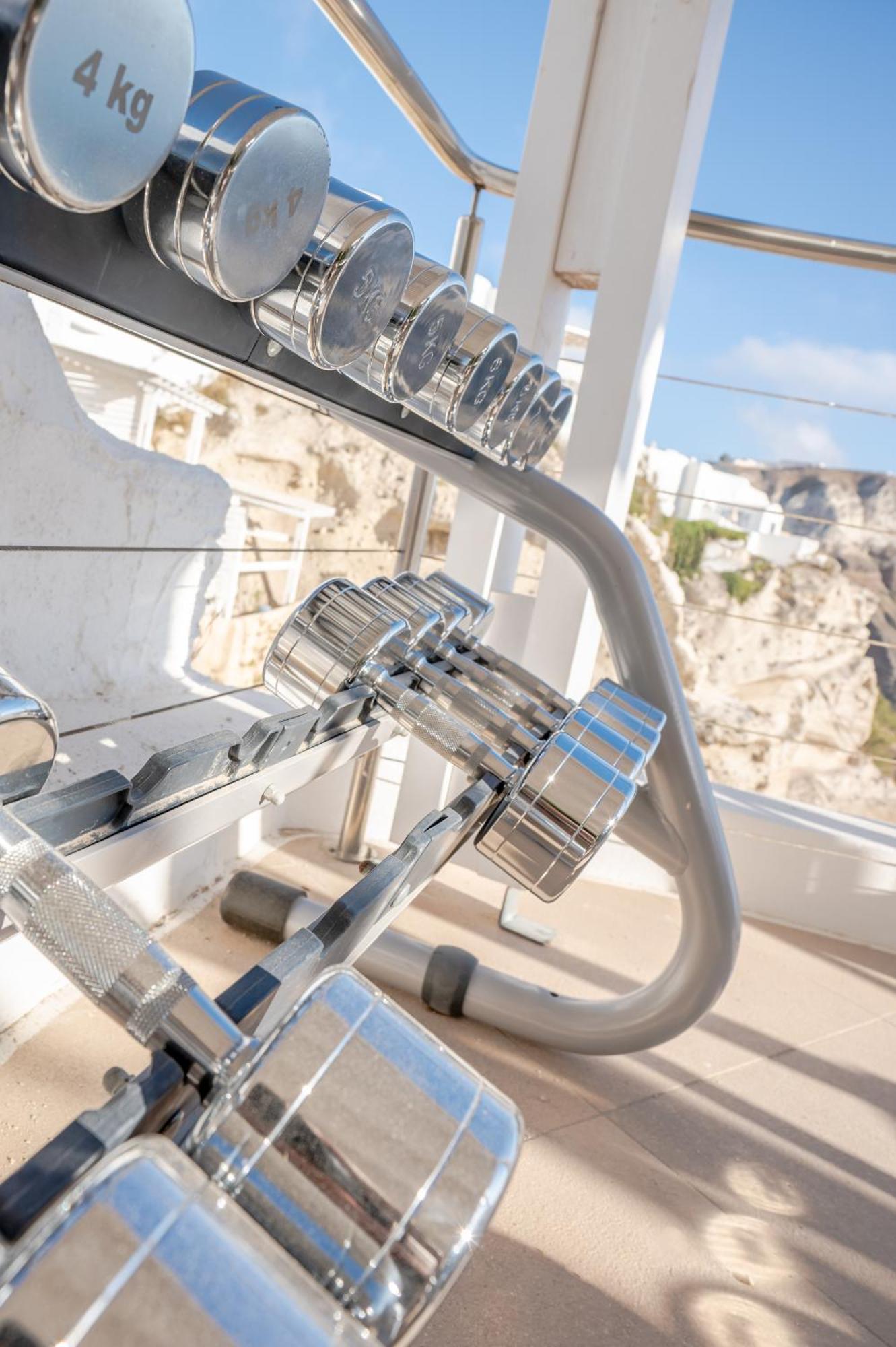 Apeiron Blue Santorini - Sustainable Adults Only 14 Plus Fira  Exterior foto