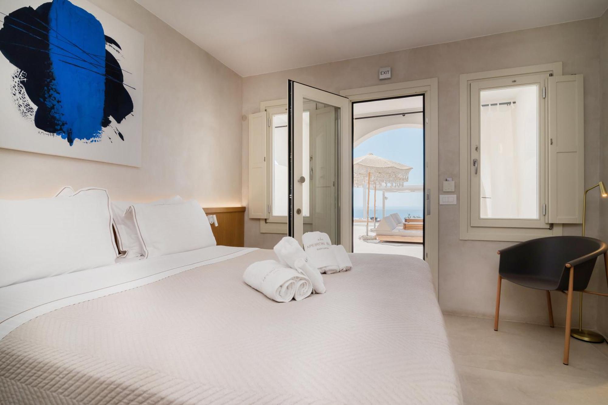 Apeiron Blue Santorini - Sustainable Adults Only 14 Plus Fira  Exterior foto