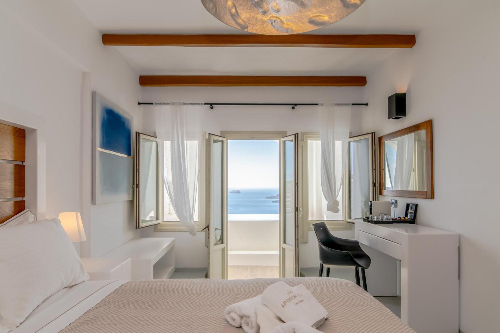 Apeiron Blue Santorini - Sustainable Adults Only 14 Plus Fira  Exterior foto