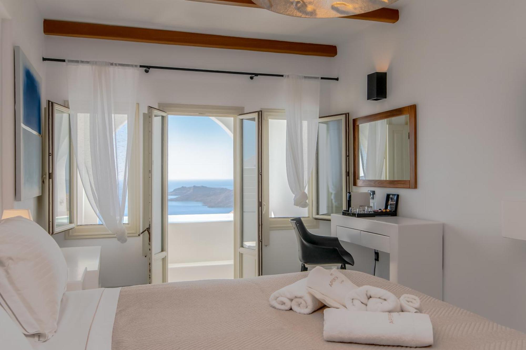 Apeiron Blue Santorini - Sustainable Adults Only 14 Plus Fira  Habitación foto