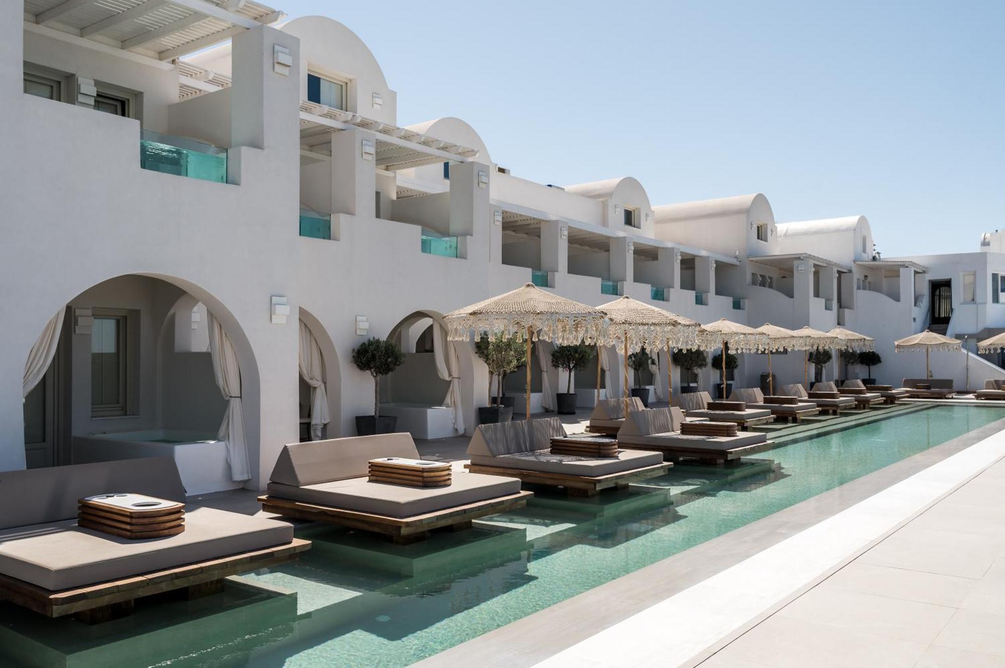 Apeiron Blue Santorini - Sustainable Adults Only 14 Plus Fira  Exterior foto